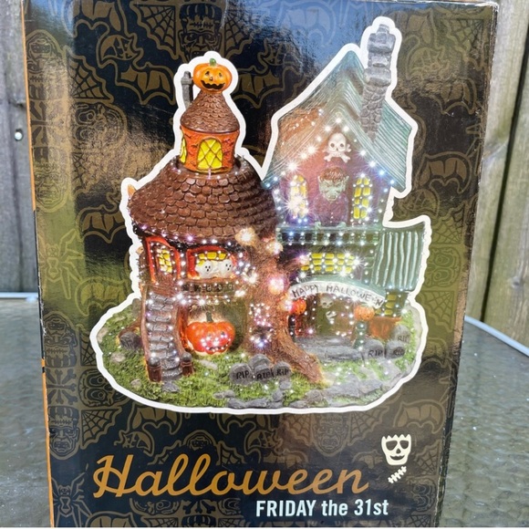 Vintage Fiber Optic Halloween Haunted House - Picture 6 of 7